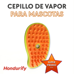 PawSpa™ — Cepillo de Vapor 3 en 1 para Mascotas con Limpieza Profunda y Efecto Relajante