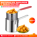 FryPro™ — Olla Multifuncional para Freír con Menos Aceite y Resultados Crujientes