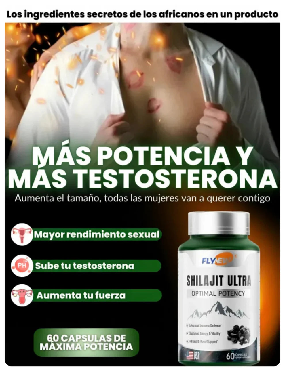 Shilajit Ultra™ | Energía y resistencia para hombres imparables 🔥