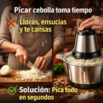 TurboChop™ — Picador Eléctrico de Alta Potencia para Preparar tus Alimentos en Segundos