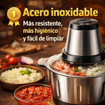 TurboChop™ — Picador Eléctrico de Alta Potencia para Preparar tus Alimentos en Segundos