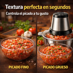 TurboChop™ — Picador Eléctrico de Alta Potencia para Preparar tus Alimentos en Segundos