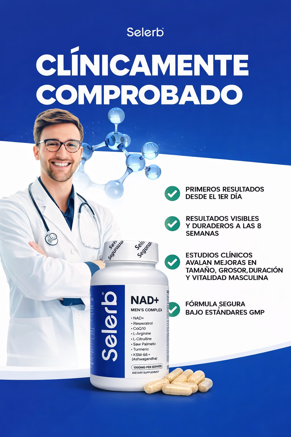 AlphaBoost NAD+™ | Potencia y energía masculina 2x1🔥