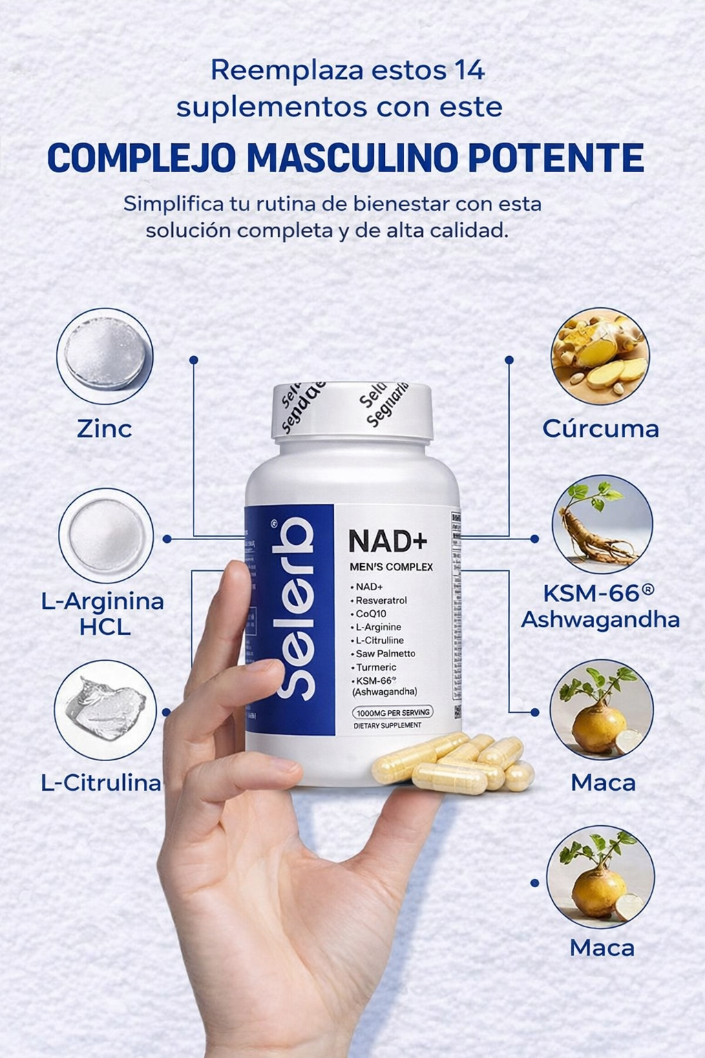 AlphaBoost NAD+™ | Potencia y energía masculina 2x1🔥