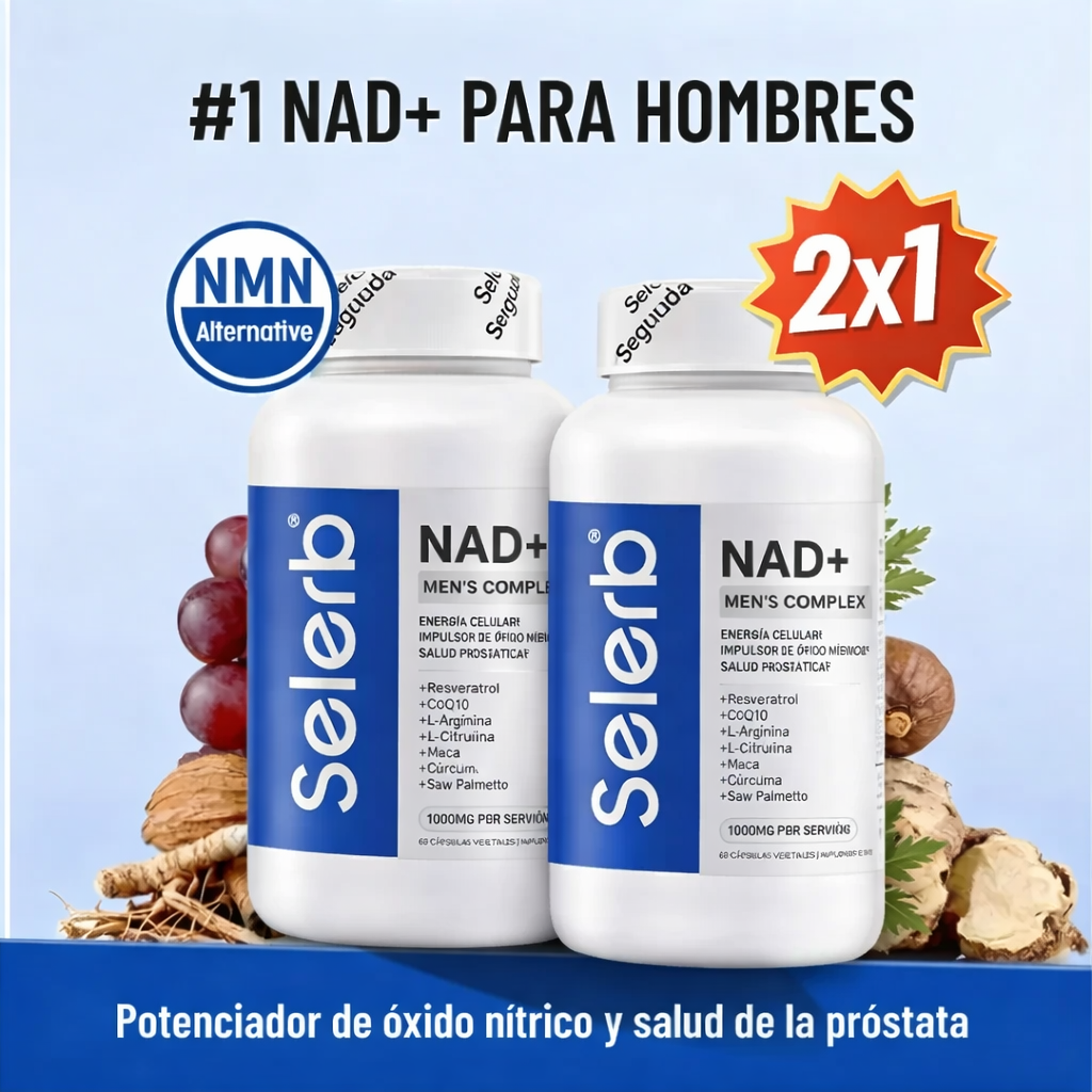 AlphaBoost NAD+™ | Potencia y energía masculina 2x1🔥