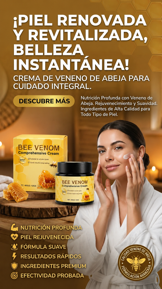 🐝 BEE VENOM - Tratamiento avanzado para  marcas y verrugas de la piel