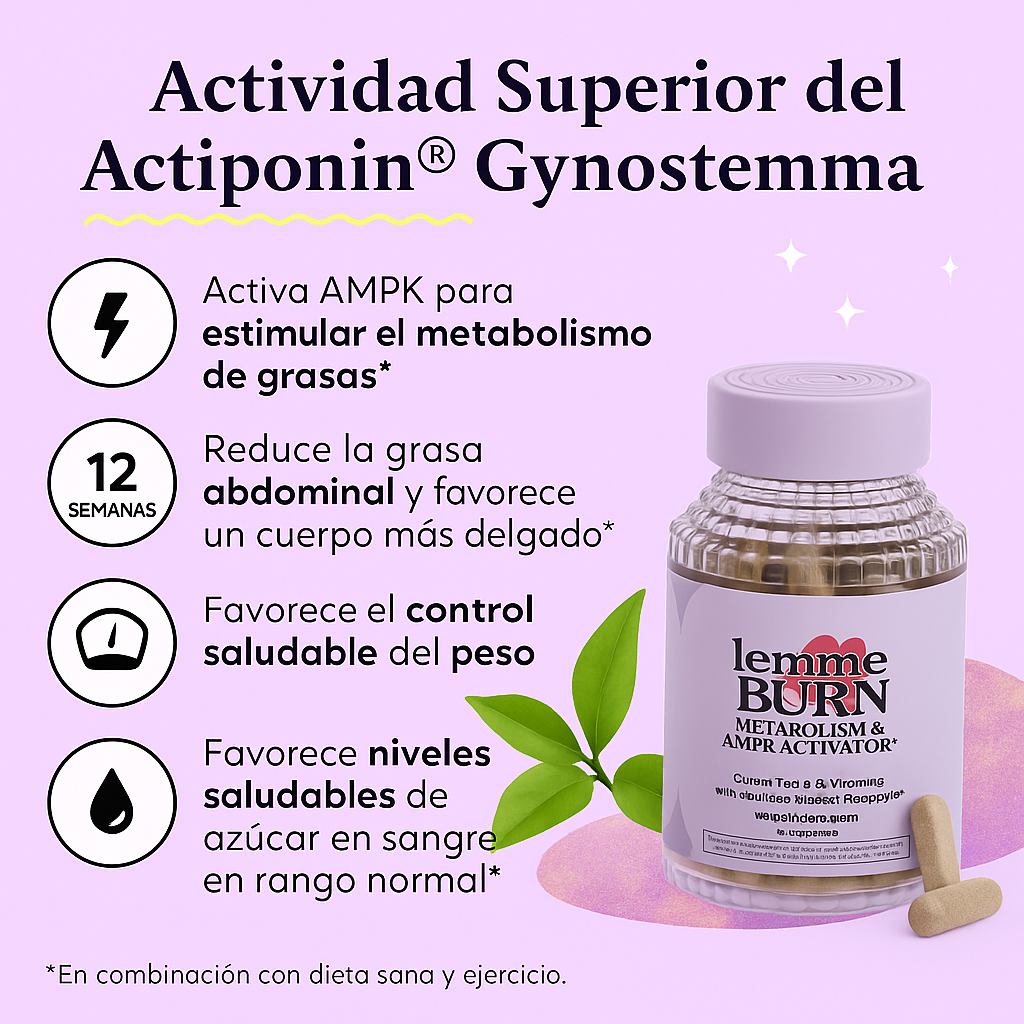 Lemme Burns™ -  2 x 1 - Aumenta metabolismo y Quema grasa