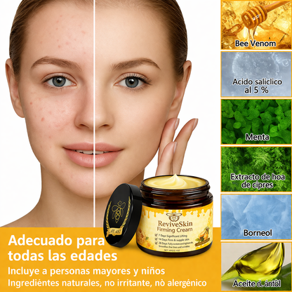 PowerBee™ — Crema Reparadora con Veneno de Abeja para una Piel Más Lisa y Uniforme