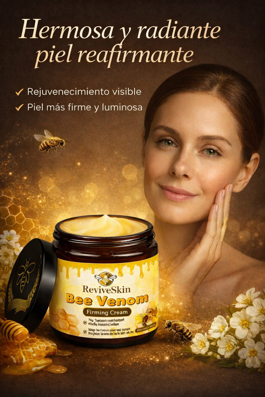 PowerBee™ — Crema Reparadora con Veneno de Abeja para una Piel Más Lisa y Uniforme
