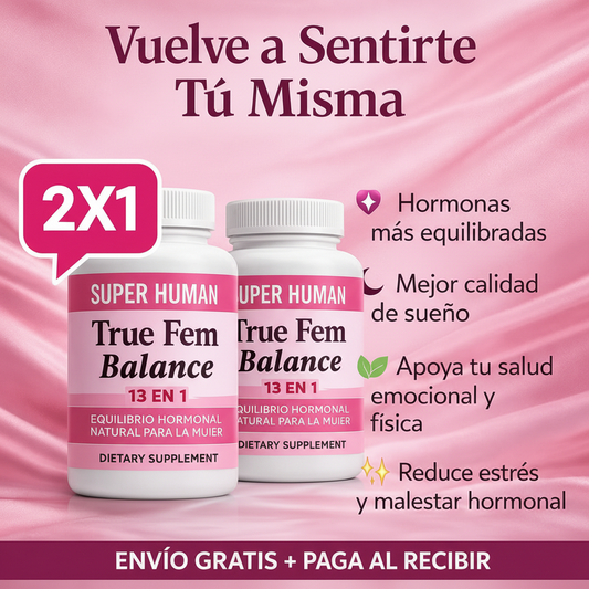 🌸 TrueFem Balance™ | Equilibrio y Bienestar Femenino 2X1 ✨💖