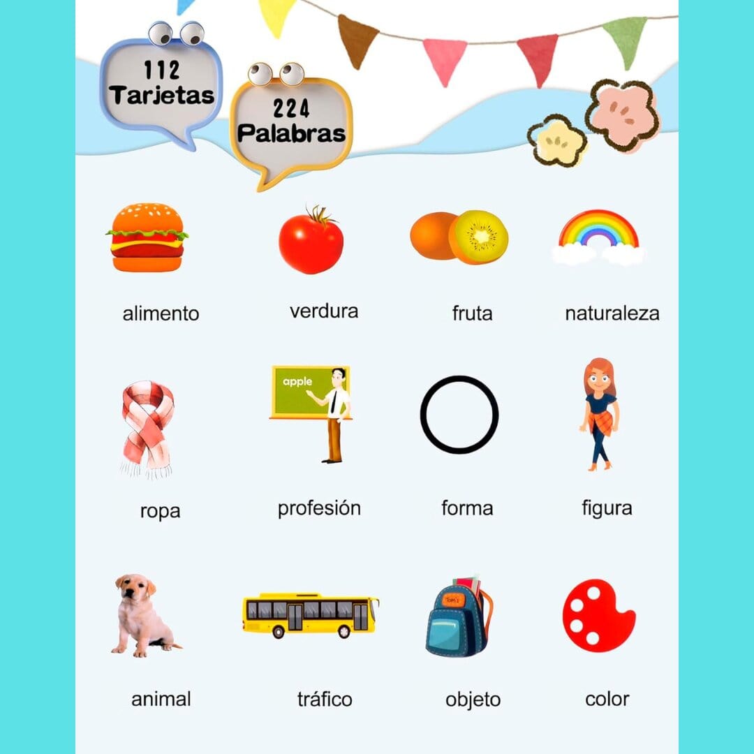 SmartWords™ — Lector Educativo bilingüe de Tarjetas Flash para el Aprendizaje Infantil