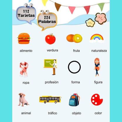 SmartWords™ — Lector Educativo bilingüe de Tarjetas Flash para el Aprendizaje Infantil