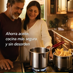 OLLA ACERO 316 INOXIDABLE PARA FREIR