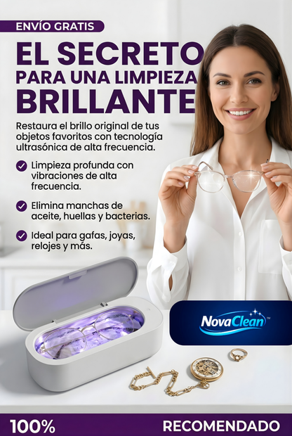 NovaClean™ | Limpieza ultrasónica en casa, revive tus accesorios