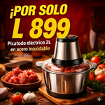 TurboChop™ — Picador Eléctrico de Alta Potencia para Preparar tus Alimentos en Segundos
