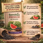 🍉 SweetHarvest™ - Semillas PREMIUM de Sandía Dulce 🍉 (2x1)
