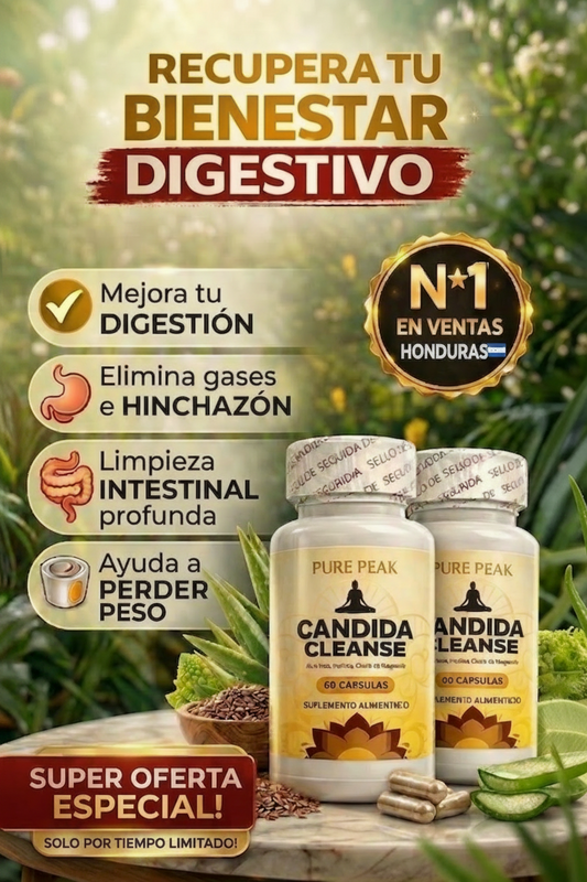 FLORAVITAL ™ 2x1🍄 -Limpieza intestinal profunda.