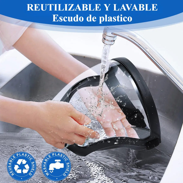 SafeGuard Pro™ - Máscara de Seguridad con Protección Reforzada y Diseño Cómodo