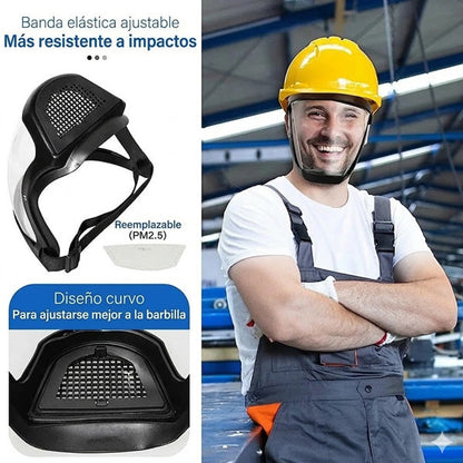 SafeGuard Pro™ - Máscara de Seguridad con Protección Reforzada y Diseño Cómodo