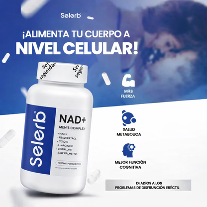 AlphaBoost NAD+™ | Potencia y energía masculina 2x1🔥