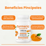 Turmeric Gold™ | ✨ Curcumina 95% con Máxima Absorción | ENVIO GRATIS