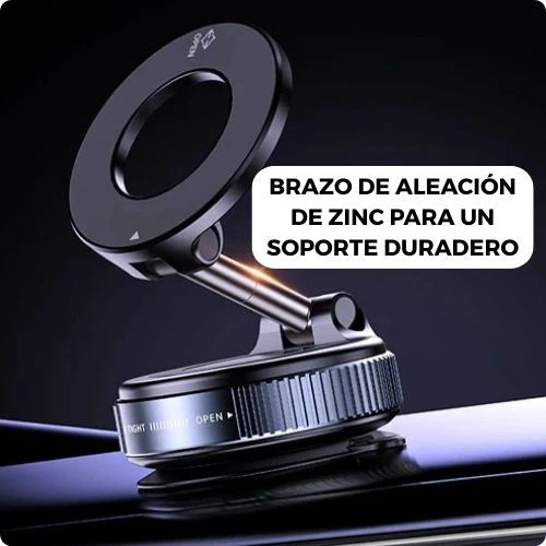 MagGrip Pro™ | Soporte magnético para teléfono con ventosa ajustable de 360°
