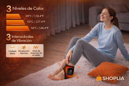 ThermoFlex Pro™  | cómoda tobillera térmica, alivia el dolor | 2x1